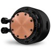 NZXT AIO liquid cooler CPU Kraken 280 ELITE / 2x140mm fan / 4-pin PWM / LCD display / black