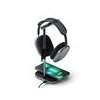 Satechi stojan 2-in-1 Headphone Stand With Wireless Charger - Space Grey Aluminium