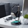 Satechi stojan 2-in-1 Headphone Stand With Wireless Charger - Space Grey Aluminium