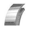 SwitchEasy remienok Maestro Magnetic Stainless Steel pre Apple Watch 44/45/49mm - Silver