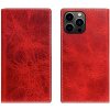 SLG Design puzdro D7 Magsafe Italian Wax Leather pre iPhone 15 Pro Max - Red