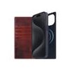 SLG Design puzdro D7 Magsafe Italian Wax Leather pre iPhone 15 Plus - Brown