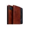 SLG Design puzdro D7 Magsafe Italian Wax Leather pre iPhone 15 Plus - Brown