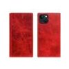 SLG Design puzdro D7 Magsafe Italian Wax Leather pre iPhone 15 Plus - Red