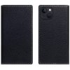 SLG Design puzdro D8 Magsafe Full Grain Leather pre iPhone 15 Plus - Black Blue