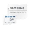 256 GB . microSDXC karta Samsung EVO Plus + adapter ( trieda U3, V30, A2 )