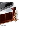 AKASA chladič CPU AK-CC6502BT01 pre Intel LGA 2011, medené jadro, 70mm PWM ventilátor, pre 2U skrine