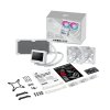 ASUS vodní chladič CPU AIO ROG RYUJIN III 240 ARGB WHITE, 2x120mm, LGA1851, AM5