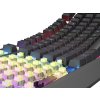 GENESIS herná klávesnica THOR 230/TKL/RGB/Outemu Silent Lemon/Bezdrôtová USB + Bluetooth/US layout/Č