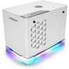 InWin A1 Plus white, PSU 650W GOLD included, Mini ITX, TG, ARGB Fans, Qi 10W Charging