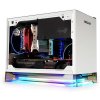 InWin A1 Plus white, PSU 650W GOLD included, Mini ITX, TG, ARGB Fans, Qi 10W Charging