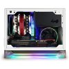 InWin A1 Plus white, PSU 650W GOLD included, Mini ITX, TG, ARGB Fans, Qi 10W Charging