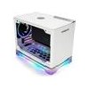 InWin A1 Plus white, PSU 650W GOLD included, Mini ITX, TG, ARGB Fans, Qi 10W Charging