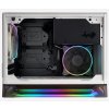 InWin A1 Plus white, PSU 650W GOLD included, Mini ITX, TG, ARGB Fans, Qi 10W Charging