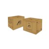 InWin A1 Plus white, PSU 650W GOLD included, Mini ITX, TG, ARGB Fans, Qi 10W Charging