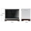 InWin A1 Plus white, PSU 650W GOLD included, Mini ITX, TG, ARGB Fans, Qi 10W Charging