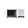 InWin A1 Plus white, PSU 650W GOLD included, Mini ITX, TG, ARGB Fans, Qi 10W Charging