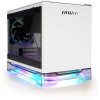 InWin A1 Plus white, PSU 650W GOLD included, Mini ITX, TG, ARGB Fans, Qi 10W Charging