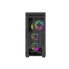 Počítačová skriňa Genesis DIAXID 605 ARGB/Midi Tower/Transpar./Čierna