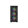 Počítačová skriňa Genesis DIAXID 605 ARGB/Midi Tower/Transpar./Čierna