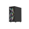 Počítačová skriňa Genesis DIAXID 605 ARGB/Midi Tower/Transpar./Čierna