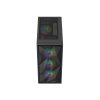 Počítačová skriňa Genesis DIAXID 605 ARGB/Midi Tower/Transpar./Čierna