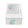 Počítačová skriňa Genesis DIAXID 605 ARGB/Midi Tower/Transpar./Biela