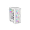 Počítačová skriňa Genesis DIAXID 605 ARGB/Midi Tower/Transpar./Biela