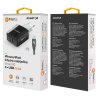 ALIGATOR chytrá síťová nabíječka 3.4 A, 2x USB, smart IC, kabel Lightning 2A, černá