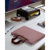 TOMTOC DUAL Sleeve for MacBook 13,5", rasp/pink
