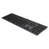 A4tech Klávesnice FX50, kancelářská nízkoprofilová klávesnice, CZ, šedá