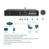 TP-Link VIGI NVR1008H-8P, videorekordér, 8 channels, 8xPoE, 1x100Mb/s LAN, 1xVGA,1xHDMI,2xUSB2.0