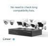 TP-Link VIGI NVR1008H-8P, videorekordér, 8 channels, 8xPoE, 1x100Mb/s LAN, 1xVGA,1xHDMI,2xUSB2.0