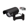 iGET HGDOA5666 - atrapa/maketa bezpečnostnej CCTV kamery, blikajúce červ. LED,4x nálepka CCTV varovania