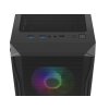 PC skriňa Fury SHOBO/Midi Tower/Transpar./Čierna
