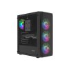 PC skriňa Fury SHOBO/Midi Tower/Transpar./Čierna