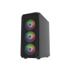 PC skriňa Fury SHOBO/Midi Tower/Transpar./Čierna