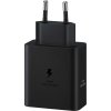 Samsung cestovná nabíjačka EP-T5020XBEGEU, 50W + USB-C/USB-C kabel 5A 1.8m Super Fast, čierny