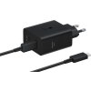 Samsung cestovná nabíjačka EP-T5020XBEGEU, 50W + USB-C/USB-C kabel 5A 1.8m Super Fast, čierny