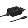 Samsung cestovná nabíjačka EP-T5020XBEGEU, 50W + USB-C/USB-C kabel 5A 1.8m Super Fast, čierny