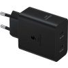 Samsung cestovná nabíjačka EP-T5020XBEGEU, 50W + USB-C/USB-C kabel 5A 1.8m Super Fast, čierny