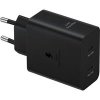 Samsung cestovná nabíjačka EP-T5020XBEGEU, 50W + USB-C/USB-C kabel 5A 1.8m Super Fast, čierny