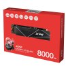 ADATA SSD 8TB XPG GAMMIX S70 Blade, PCIe Gen4x4 M.2 2280, (R:7300/ W:6300MB/s)