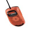 Adata XPG Slingshot Mera Edition/Herná/Optická/Pre pravákov/12 000 DPI/Drôtová USB/Čierna-oranžová
