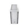 COOLER MASTER case MasterBox 600 Lite, ATX, Mid Tower, white