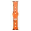 3mk Silicone Watch Strap pro Apple 42/44/45/49 mm Orange