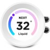 NZXT AIO liquid cooler CPU Kraken 280 ELITE RGB / 2x140mm fan / 4-pin PWM / LCD display / white