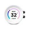 NZXT AIO liquid cooler CPU Kraken 280 ELITE RGB / 2x140mm fan / 4-pin PWM / LCD display / white
