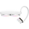 NZXT AIO liquid cooler CPU Kraken 280 ELITE RGB / 2x140mm fan / 4-pin PWM / LCD display / white