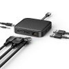 Hyper HyperDrive USB4 Mobile Dock - Black